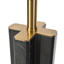 Munich Marble Table Lamp - Charcoal