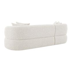 Greenwich Modular 3 Seater Sofa w Left Chaise - Off White