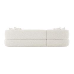 Greenwich Modular 3 Seater Sofa w Left Chaise - Off White