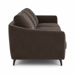 Mosman 3 Seater Sofa - Chocolate Velvet