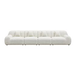 Freya Modular 4 Seater Sofa - White