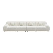Freya Modular 4 Seater Sofa - White