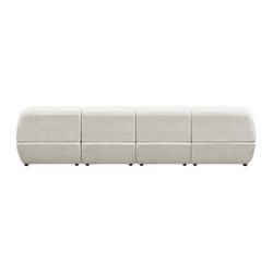 Freya Modular 4 Seater Sofa - White