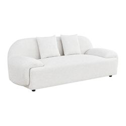 Remi 3 Seater Sofa - Tweed White