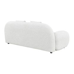 Remi 3 Seater Sofa - Tweed White