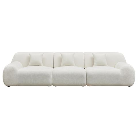 Freya Modular 3 Seater Sofa - White