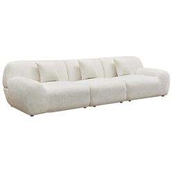 Freya Modular 3 Seater Sofa - White