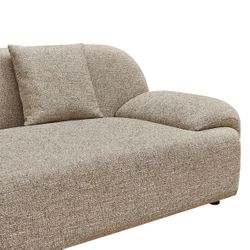 Remi 3 Seater Sofa - Tweed Brown