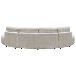 Oriel Modular 5 Seater Sofa - Speckle Brown Boucle