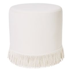 Nemi Stool - Ivory Velvet - OUTLET NSW
