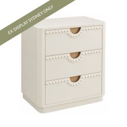 Sandy 80cm 3 Drawer Chest - OUTLET NSW