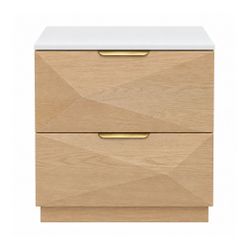 Bijou 60x60cm Bedside Table - OUTLET NSW
