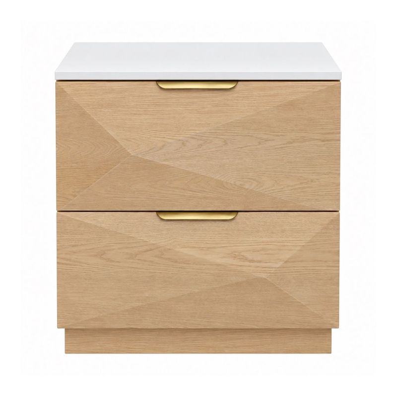Bijou 60x60cm Bedside Table - OUTLET NSW