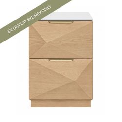 Bijou 40x60cm Bedside Table - OUTLET NSW