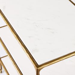 Heston Marble Bar Cart - OUTLET NSW