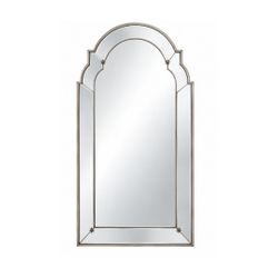Constance 100x210cm Arch Floor Mirror - Antique Gold - OUTLET NSW