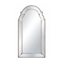 Constance 100x210cm Arch Floor Mirror - Antique Gold - OUTLET NSW