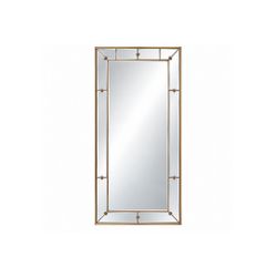 Constance 68x172.5cm Rectangle Wall Mirror - Antique Gold - OUTLET NSW