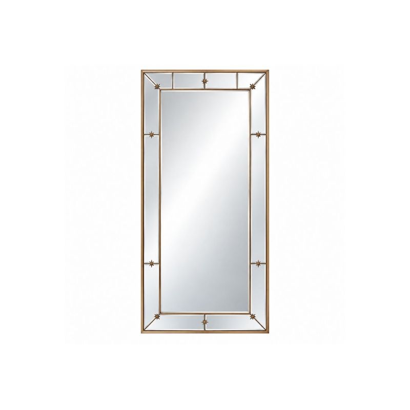 Constance 68x172.5cm Rectangle Wall Mirror - Antique Gold - OUTLET NSW