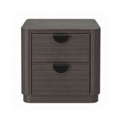 Sandy 50x50cm Bedside Table - Black - OUTLET NSW