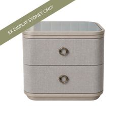 Sonya 60x55cm Bedside Table - OUTLET NSW