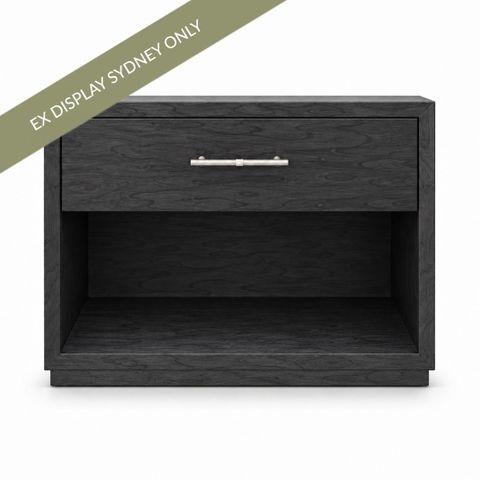 Cat Eye 60x50cm Rectangular Bedside Table - OUTLET NSW