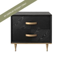 Kumi 65x65cm Bedside Table - OUTLET NSW