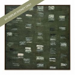 Moss Signals 120x120CM Canvas Painting - OUTLET NSW