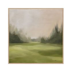 Green Meadows 100x100cm Canvas Painting - OUTLET NSW