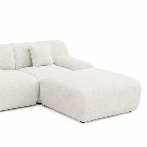 Freya Ottoman - White
