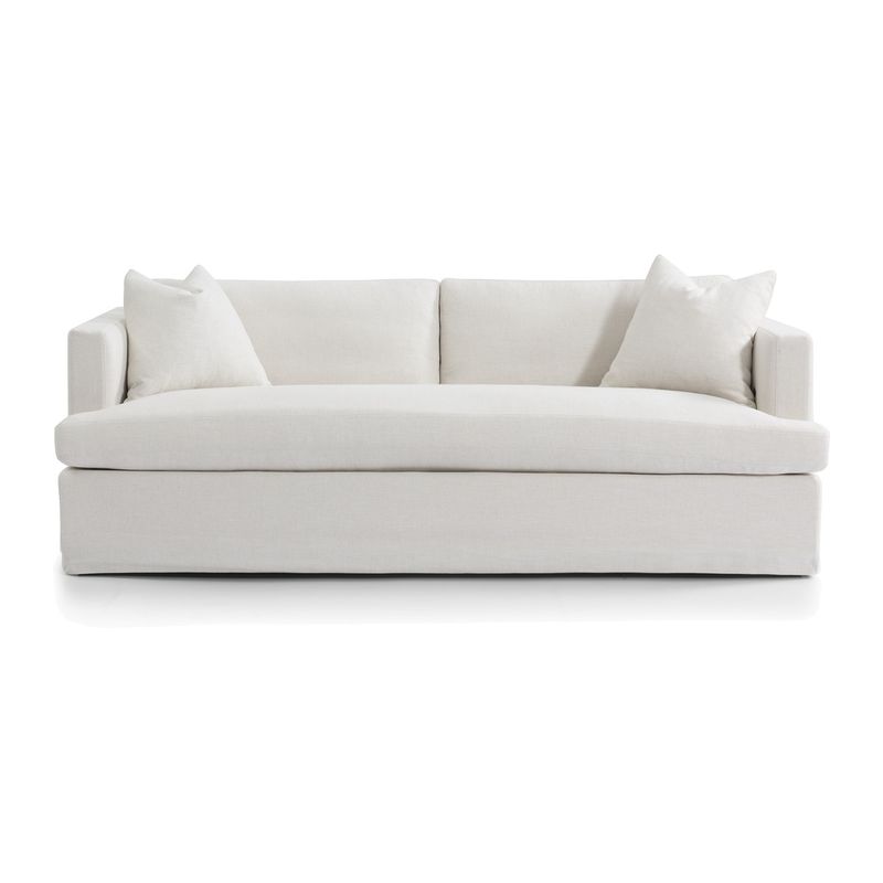 Birkshire 3 Seater Slip Cover Sofa - Ecru Linen