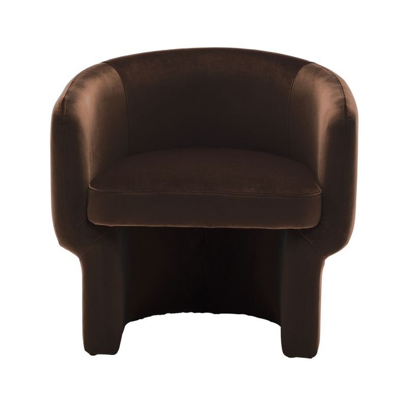 Avenue Arm Chair - Chocolate Velvet