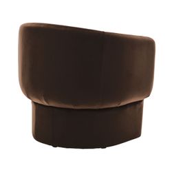Avenue Arm Chair - Chocolate Velvet