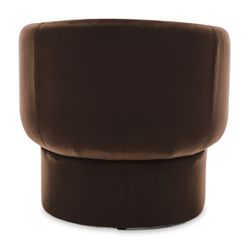 Avenue Arm Chair - Chocolate Velvet