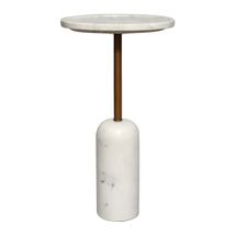 Solada Marble Cocktail Table - Large White