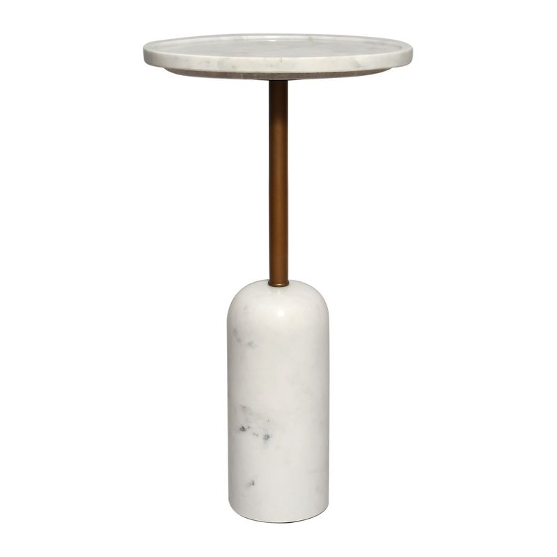 Solada Marble Cocktail Table - Large White