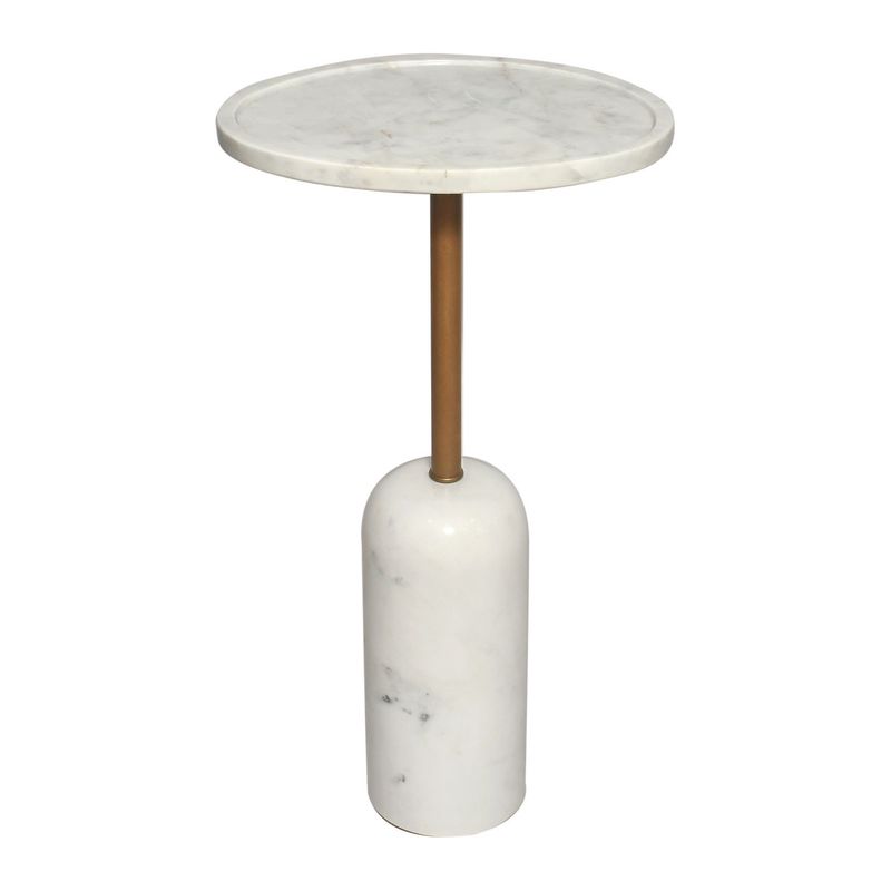 Solada Marble Cocktail Table - Large White