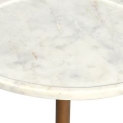 Solada Marble Cocktail Table - Large White