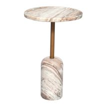 Solada Marble Cocktail Table - Small Natural
