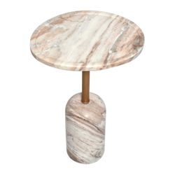 Solada Marble Cocktail Table - Small Natural