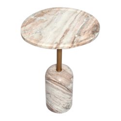 Solada Marble Cocktail Table - Small Natural