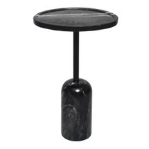Solada Marble Cocktail Table - Small Black