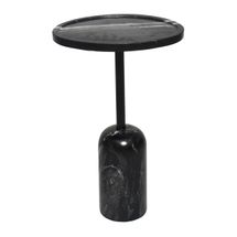 Solada Marble Cocktail Table - Small Black