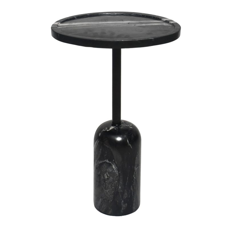 Solada Marble Cocktail Table - Small Black
