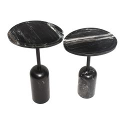 Solada Marble Cocktail Table - Small Black