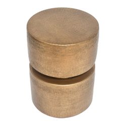 Amadi Side Table - Antique Gold