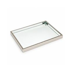Zeta Mirror Tray - Large Antique Silver - OUTLET NSW