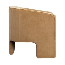 Kylie Arm Chair - Ochre Velvet - OUTLET NSW