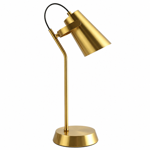 Janus Desk Lamp - Antique Brass