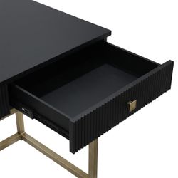 Winslow 140cm Desk - Black